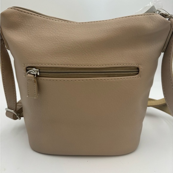 DAVID JONES PARIS NWT Camel Crossbody Bag - Picture 5 of 14